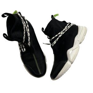 John Geiger 002 Sneakers in Black White